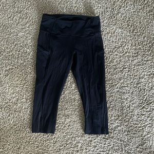 Size 10 black lulu lemon leggings